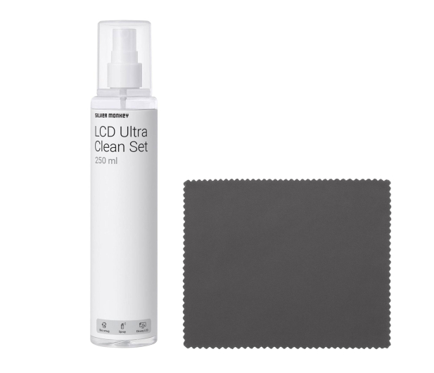 SILVER MONKEY LCD Ultra Clean Set 250ml - zestaw czyszczący SMA326 - 1355445 - zdjęcie
